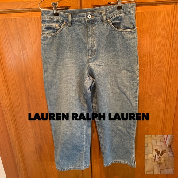 Lauren Jean Co cropped jeans size 10